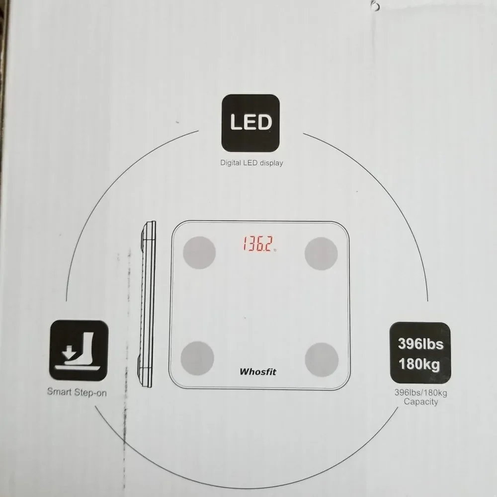 WhosFit Digital Scale - Picture 2 of 10